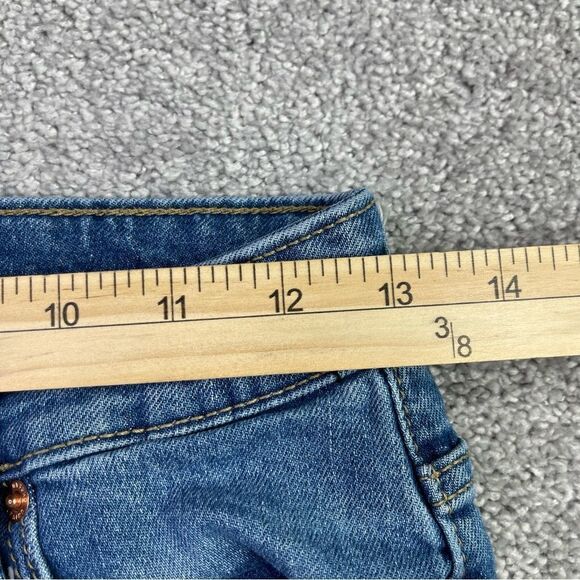 Universal Thread Jeans Women’s 25 Blue Ankle Boot Mid-Rise Medium Denim - Picture 8 of 12